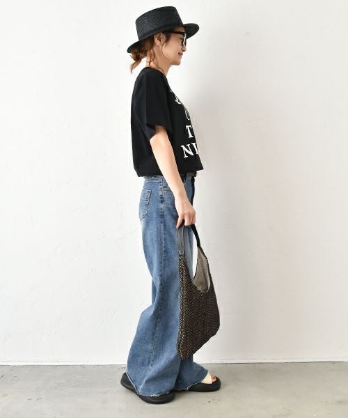 Like a moth.｜半袖ロゴTee [[352006]][C]