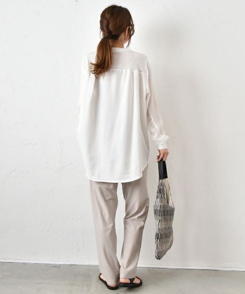 HUMS｜異素材切り替えニット [[700152]][C]