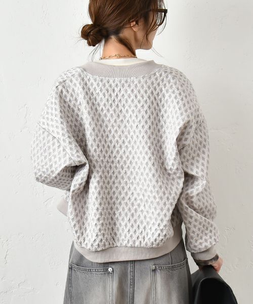 HUMS｜ジップアップブルゾン [[610152]][C]