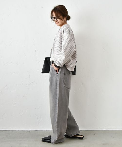 HUMS｜ジップアップブルゾン [[610152]][C]