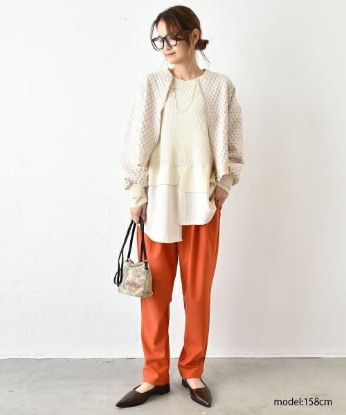 HUMS｜ジップアップブルゾン [[610152]][C]