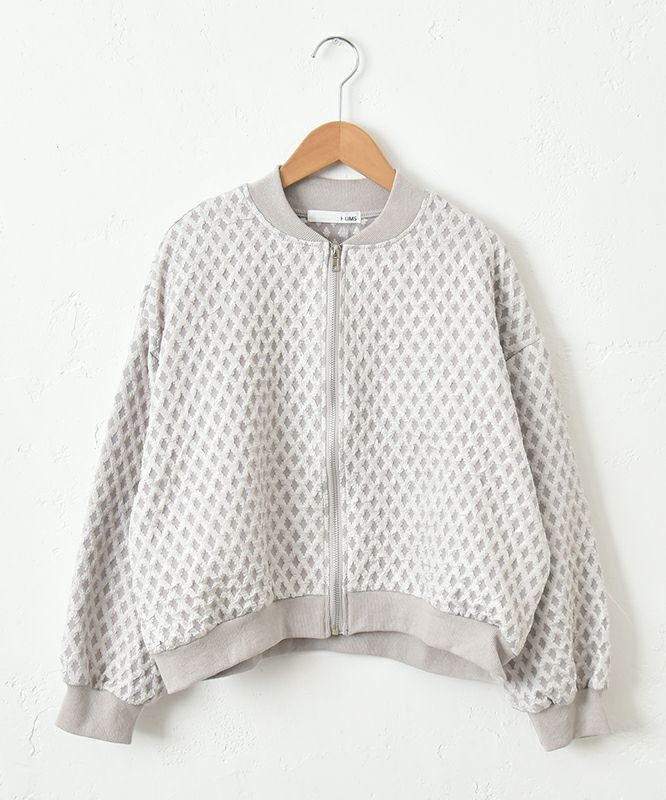 HUMS｜ジップアップブルゾン [[610152]][C]