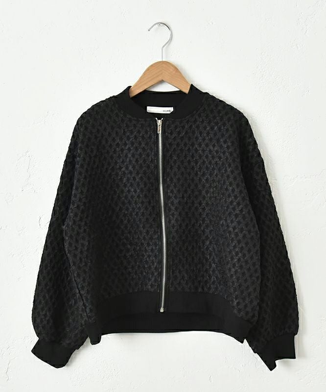 HUMS｜ジップアップブルゾン [[610152]][C]
