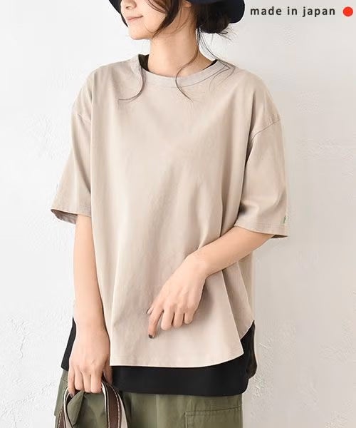 her.｜刺繍半袖カットソー [[CE3CT240403A]][C]