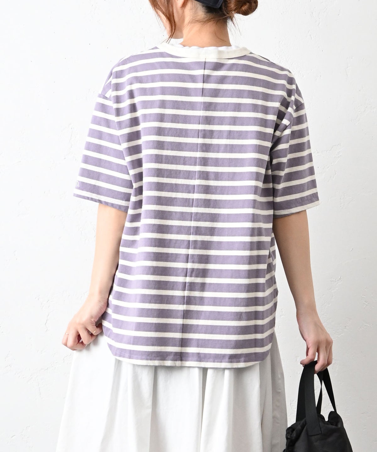 her.｜刺繍半袖カットソー [[CE3CT240403A]][C]