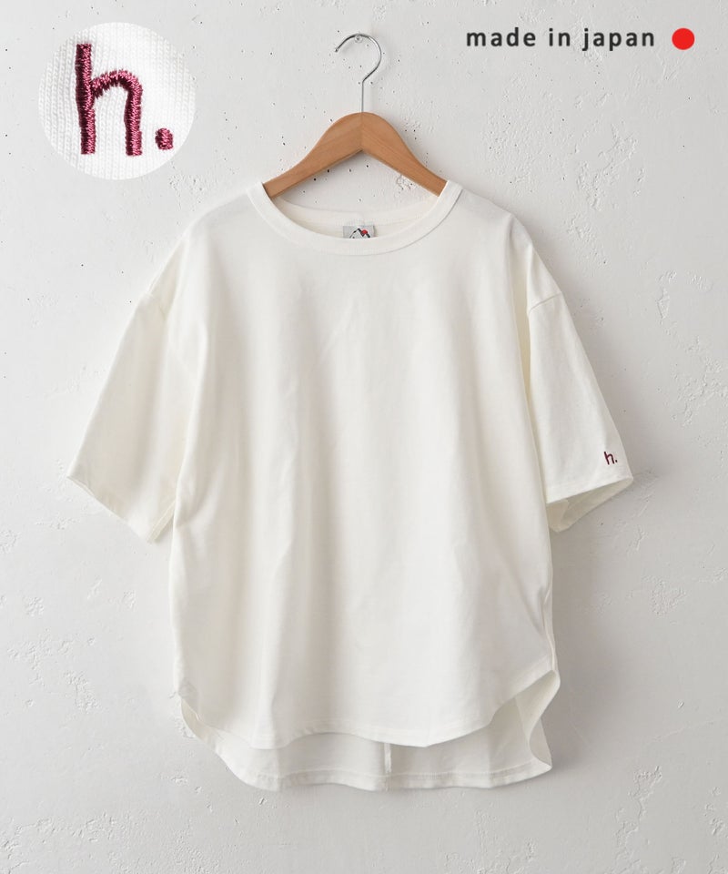 her.｜刺繍半袖カットソー [[CE3CT240403A]][C]