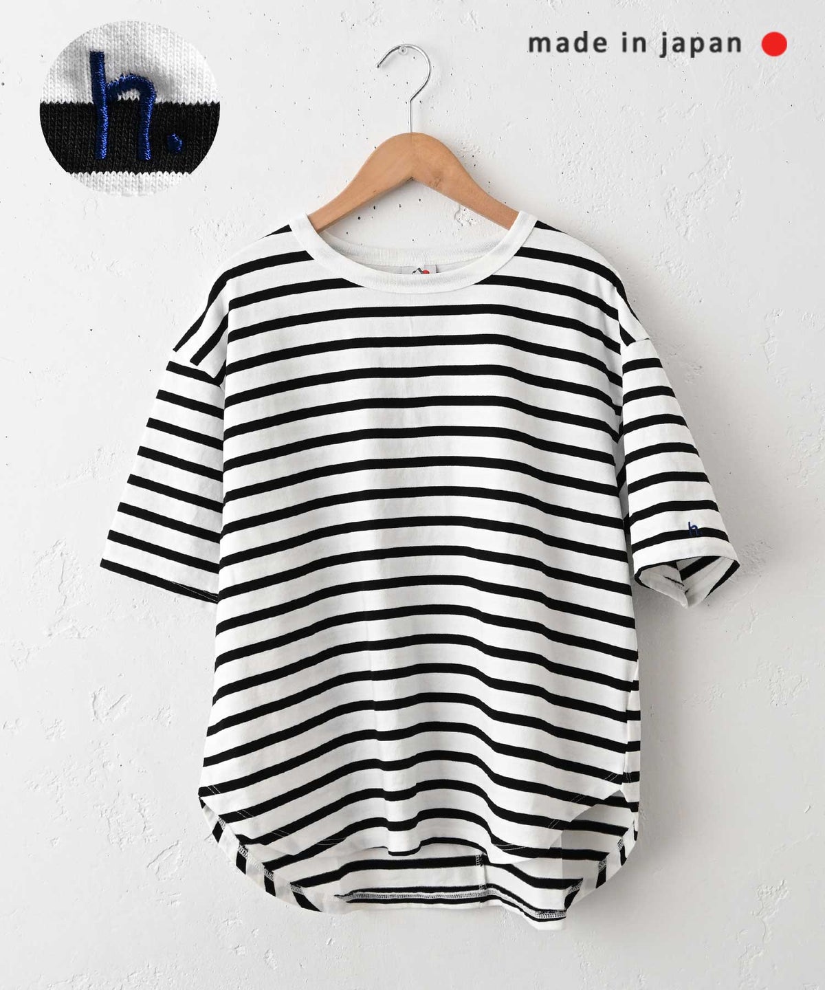 her.｜刺繍半袖カットソー [[CE3CT240403A]][C]