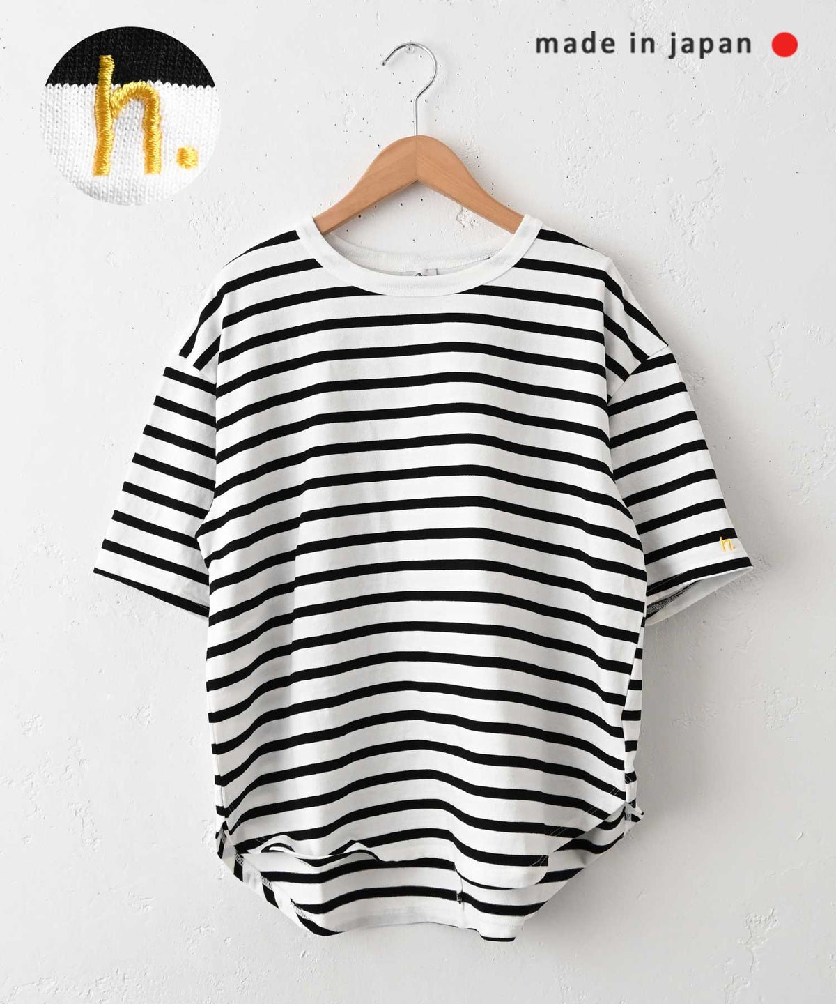 her.｜刺繍半袖カットソー [[CE3CT240403A]][C]