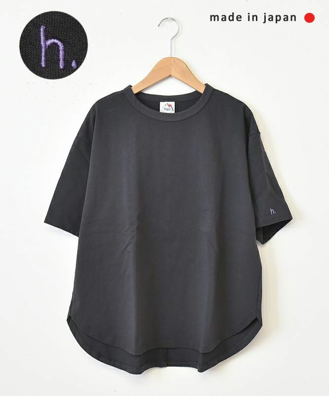 her.｜刺繍半袖カットソー [[CE3CT240403A]][C]