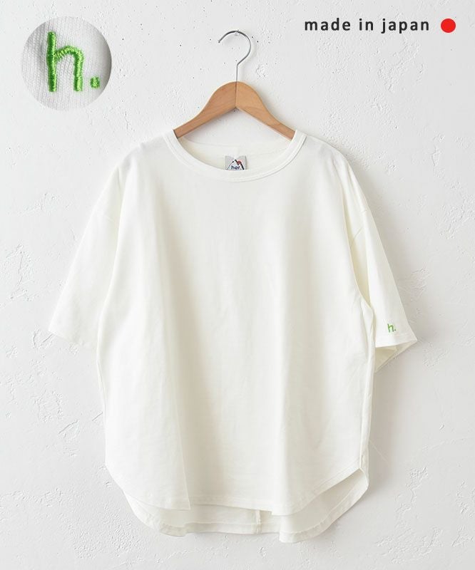 her.｜刺繍半袖カットソー [[CE3CT240403A]][C]