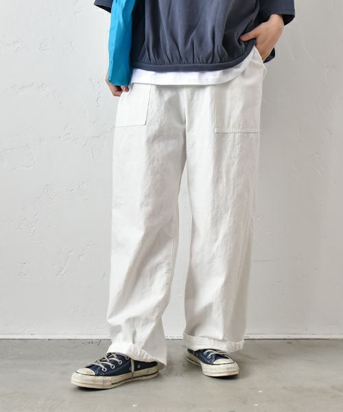 her.｜綿麻ベイカーパンツ [[CE3PT230801E]][C]