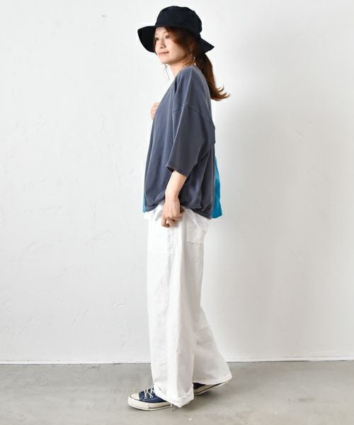 her.｜綿麻ベイカーパンツ [[CE3PT230801E]][C]