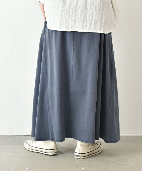 STAR＆STRIPE｜ピグメント加工カットスカート [[SSMD-080]][C]