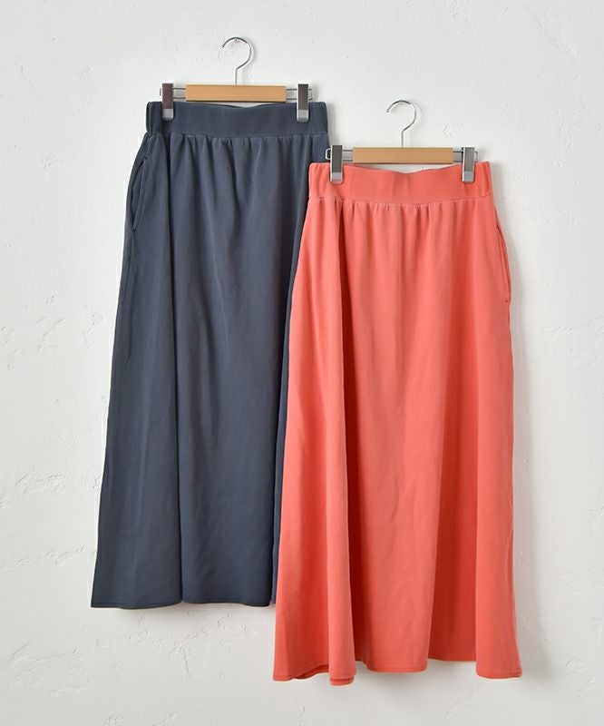 STAR＆STRIPE｜ピグメント加工カットスカート [[SSMD-080]][C]