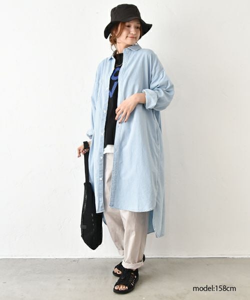 THE DAY｜サイドスリットオーバーサイズTee [[TG-250558]][C]