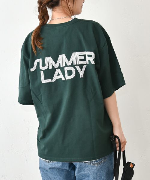 THE DAY｜サイドスリットオーバーサイズTee [[TG-250558]][C]