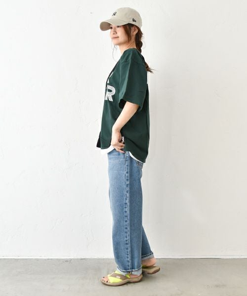 THE DAY｜サイドスリットオーバーサイズTee [[TG-250558]][C]