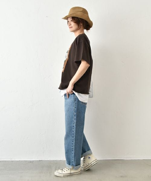 THE DAY｜カットオフショートスリーブTee/Welcome [[TG-250559]][C]