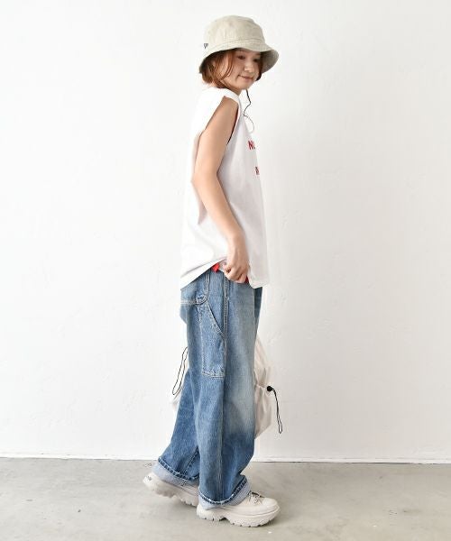  IN THE MARKET｜フレンチスリーブ ロゴカットソー [[C-2383]][C]