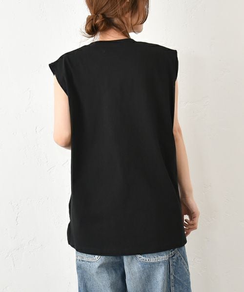  IN THE MARKET｜フレンチスリーブ ロゴカットソー [[C-2383]][C]