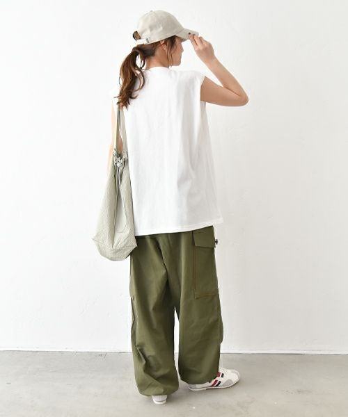  IN THE MARKET｜フレンチスリーブ ロゴカットソー [[C-2383]][C]