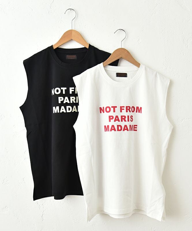  IN THE MARKET｜フレンチスリーブ ロゴカットソー [[C-2383]][C]