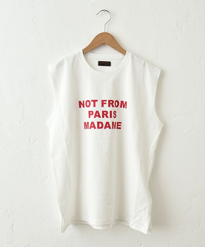  IN THE MARKET｜フレンチスリーブ ロゴカットソー [[C-2383]][C]