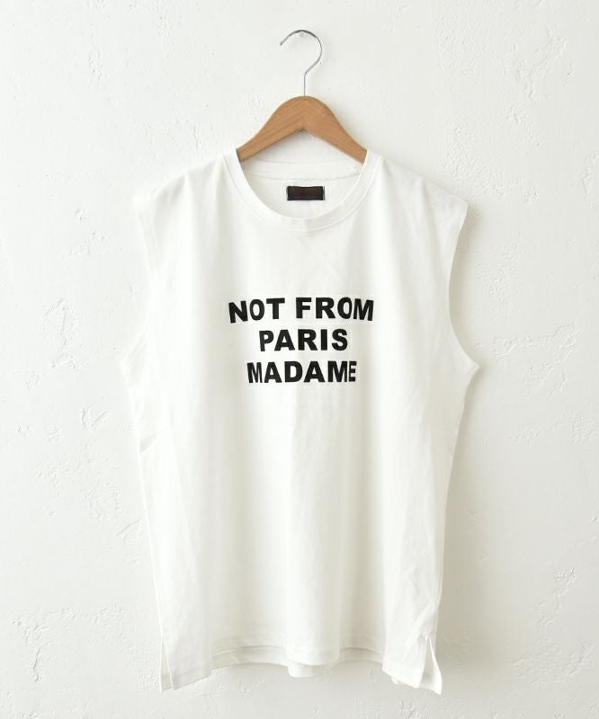  IN THE MARKET｜フレンチスリーブ ロゴカットソー [[C-2383]][C]