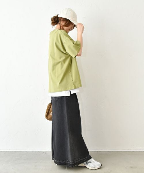 Gives a sense of fullment｜わんぱくロゴTee [[852308]][C]