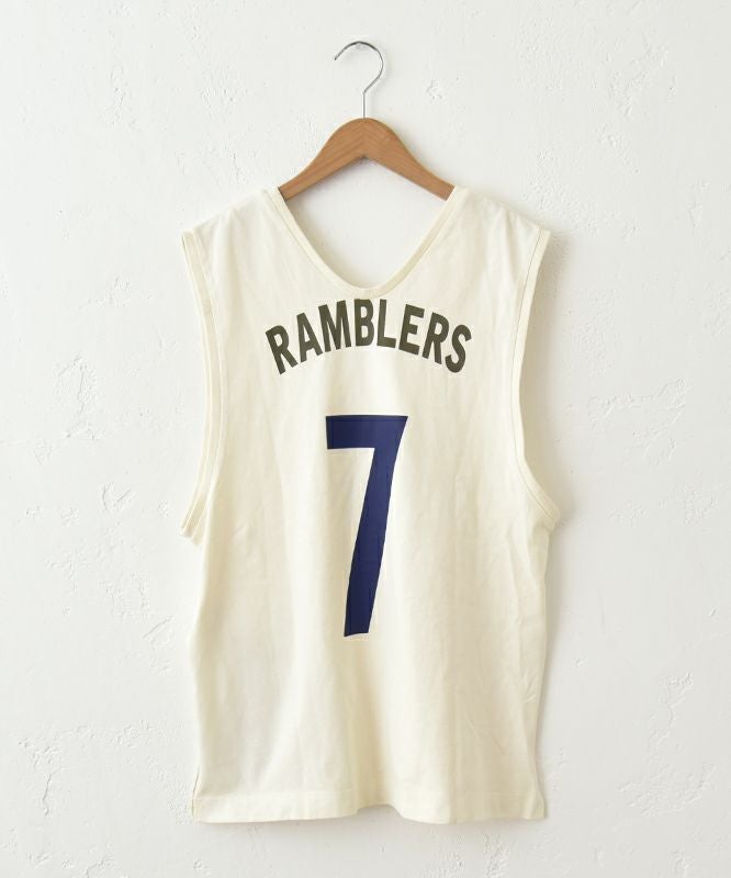 Gives a sense of fullment｜リメイクプリントノースリーブTee [[852361]][C]