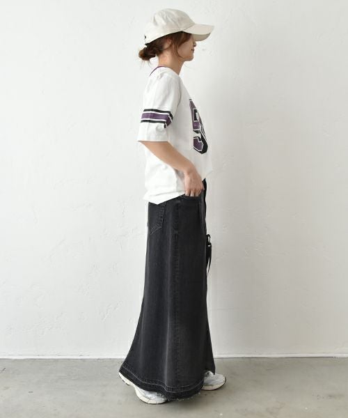 Gives a sense of fullment｜ビックプリントTee [[852360]][C]