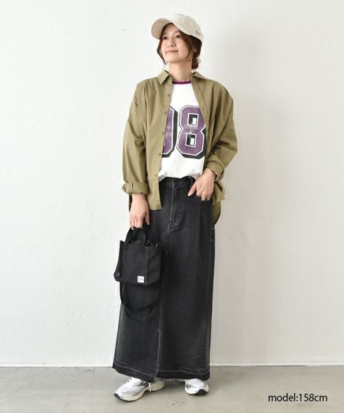 Gives a sense of fullment｜ビックプリントTee [[852360]][C]