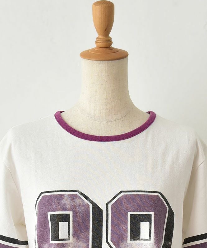 Gives a sense of fullment｜ビックプリントTee [[852360]][C]