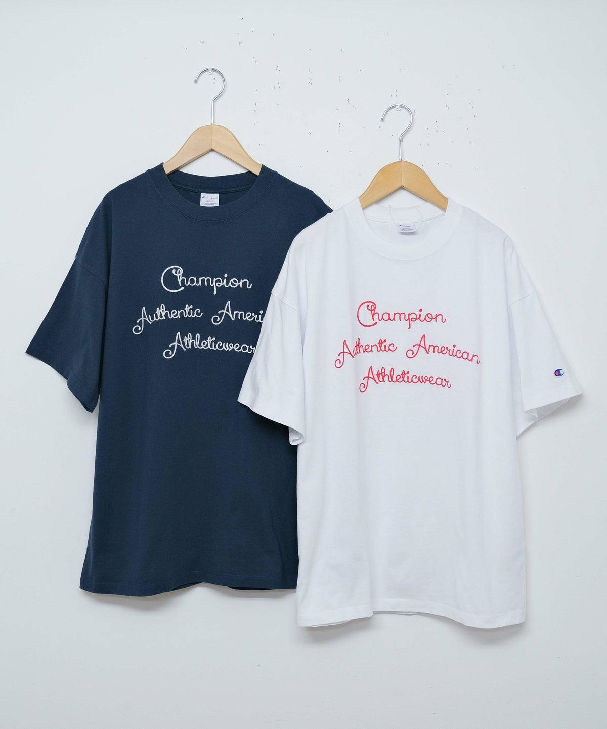 Champion｜LOGO刺繍Tee [[C3-B327]][D]