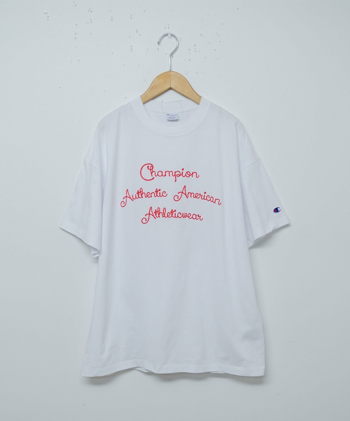 Champion｜LOGO刺繍Tee [[C3-B327]][D]