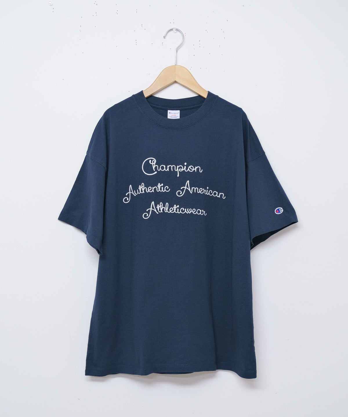 Champion｜LOGO刺繍Tee [[C3-B327]][D]
