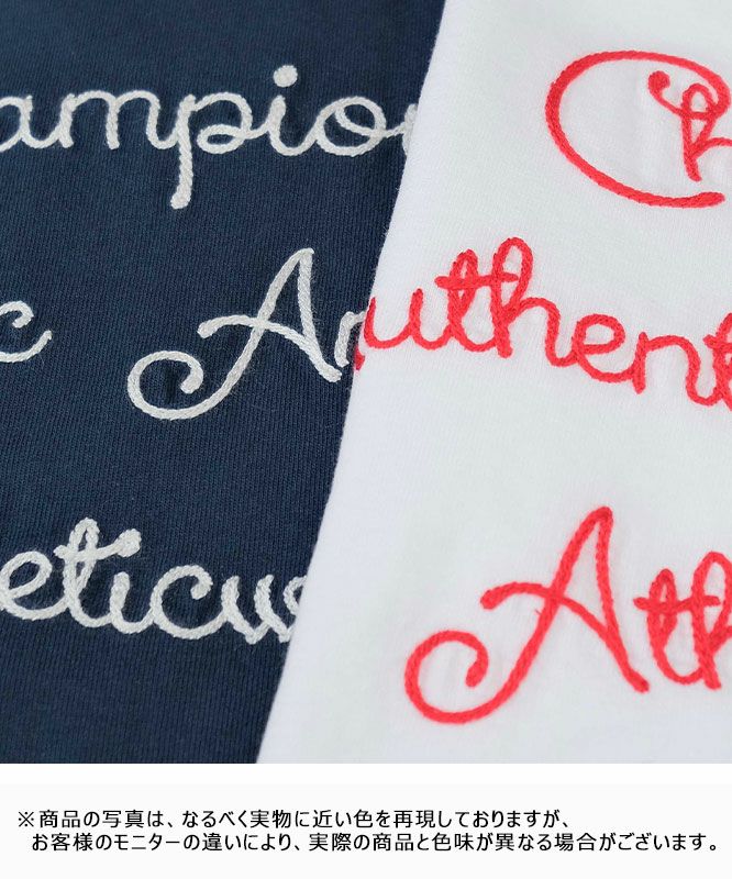 Champion｜LOGO刺繍Tee [[C3-B327]][D]