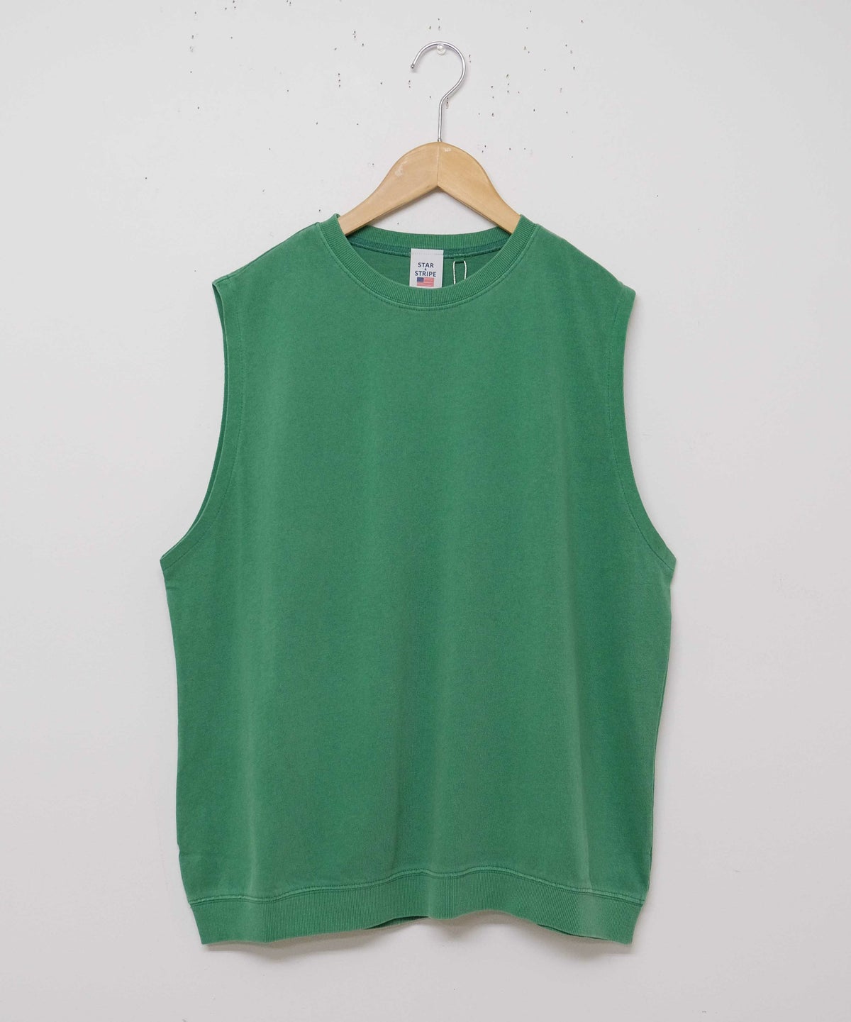 STAR＆STRIPE｜ピグメント加工ノースリーブカットソー[[SSMD-086]][D]