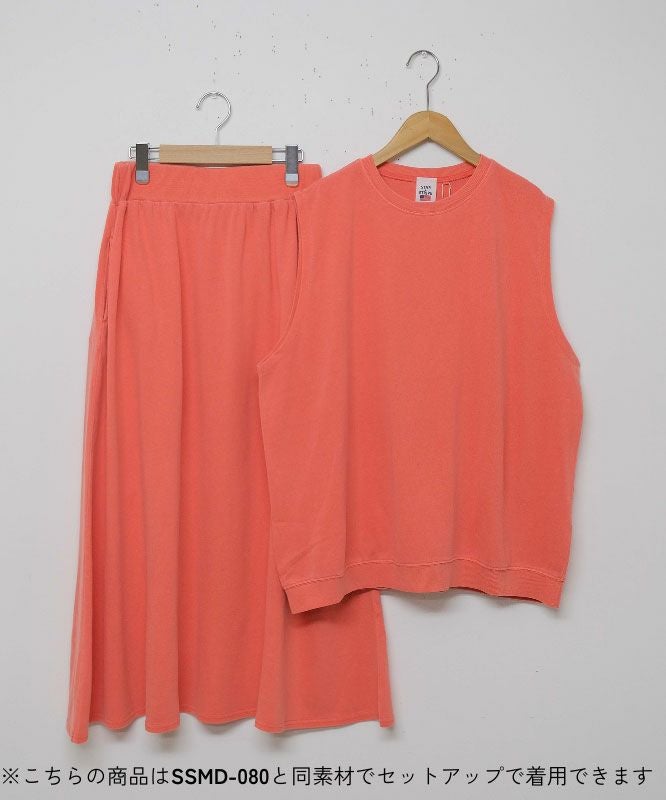 STAR＆STRIPE｜ピグメント加工ノースリーブカットソー[[SSMD-086]][D]