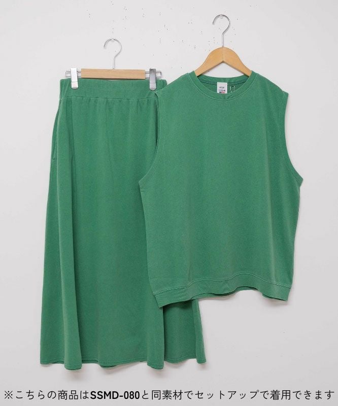 STAR＆STRIPE｜ピグメント加工ノースリーブカットソー[[SSMD-086]][D]