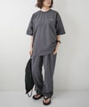 THOUSAND MILE｜ショートスリーブTee＆ロングパンツセット [[TM251NP00011]][D]