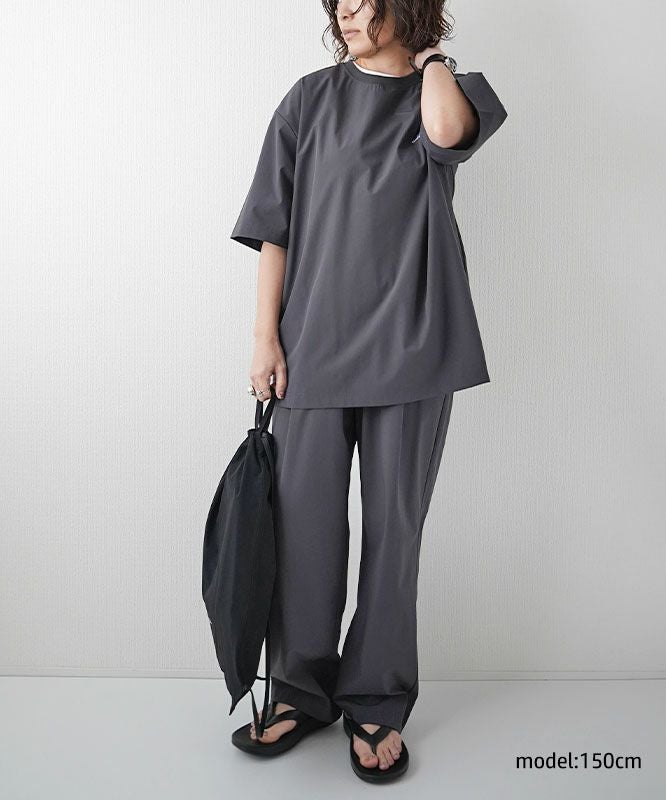 THOUSAND MILE｜ショートスリーブTee＆ロングパンツセット [[TM251NP00011]][D]