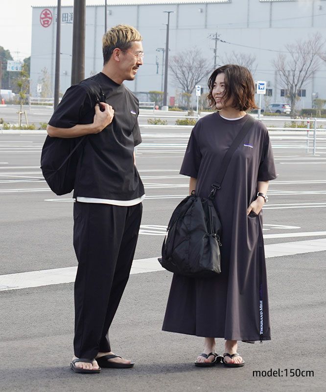 THOUSAND MILE｜ショートスリーブTee＆ロングパンツセット [[TM251NP00011]][D]