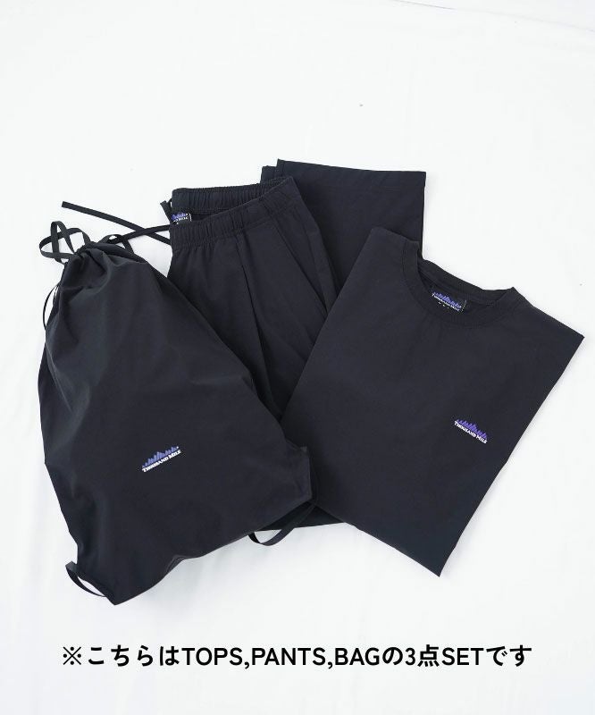 THOUSAND MILE｜ショートスリーブTee＆ロングパンツセット [[TM251NP00011]][D]