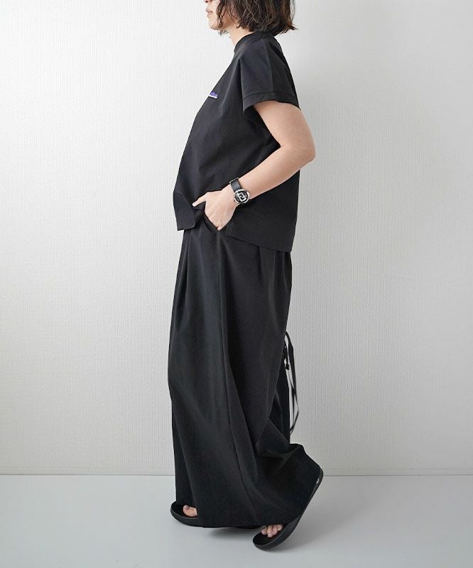 THOUSAND MILE｜フレンチスリーブシャツ＆ワイドパンツセット [[TM251NP00042]][D]