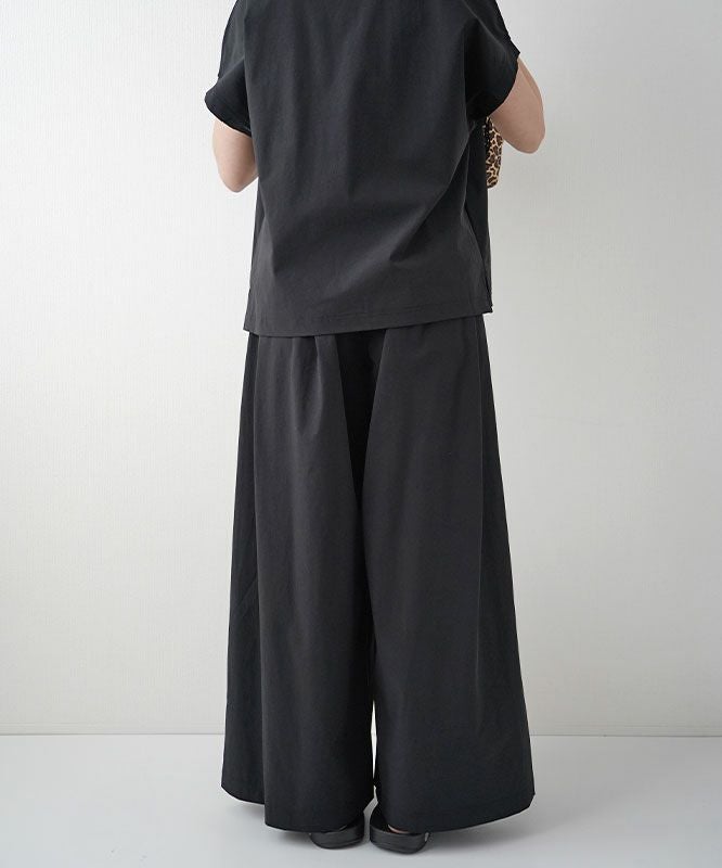 THOUSAND MILE｜フレンチスリーブシャツ＆ワイドパンツセット [[TM251NP00042]][D]