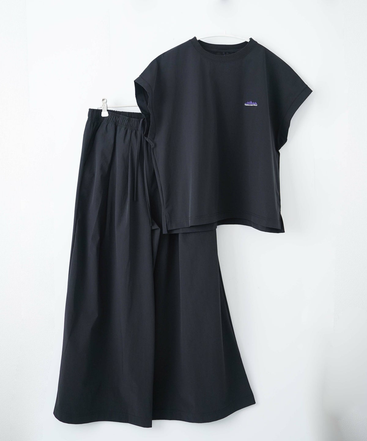 THOUSAND MILE｜フレンチスリーブシャツ＆ワイドパンツセット [[TM251NP00042]][D]