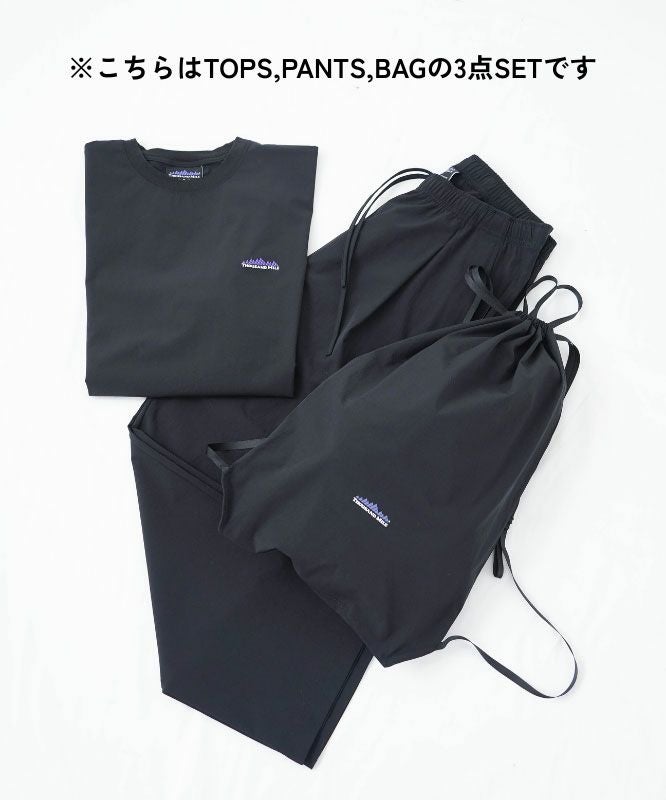 THOUSAND MILE｜フレンチスリーブシャツ＆ワイドパンツセット [[TM251NP00042]][D]