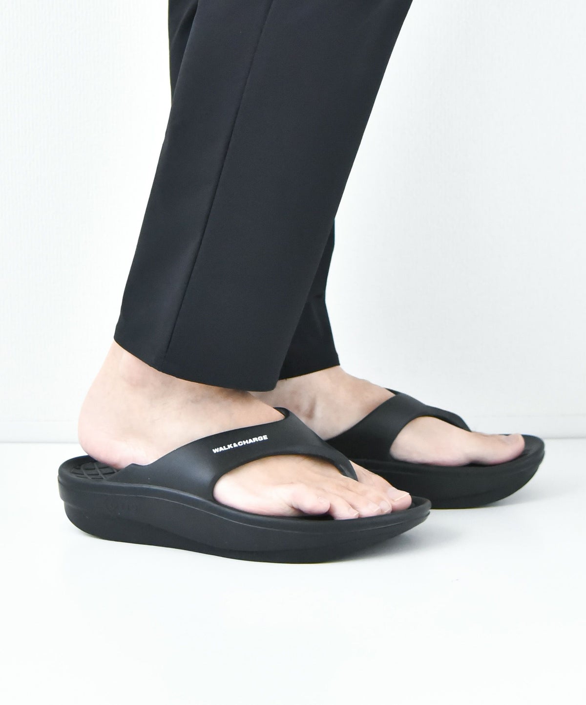 【WEB限定】rig footwear｜flipflop 2.0 リカバリーサンダル [[RG0012BL]][D]