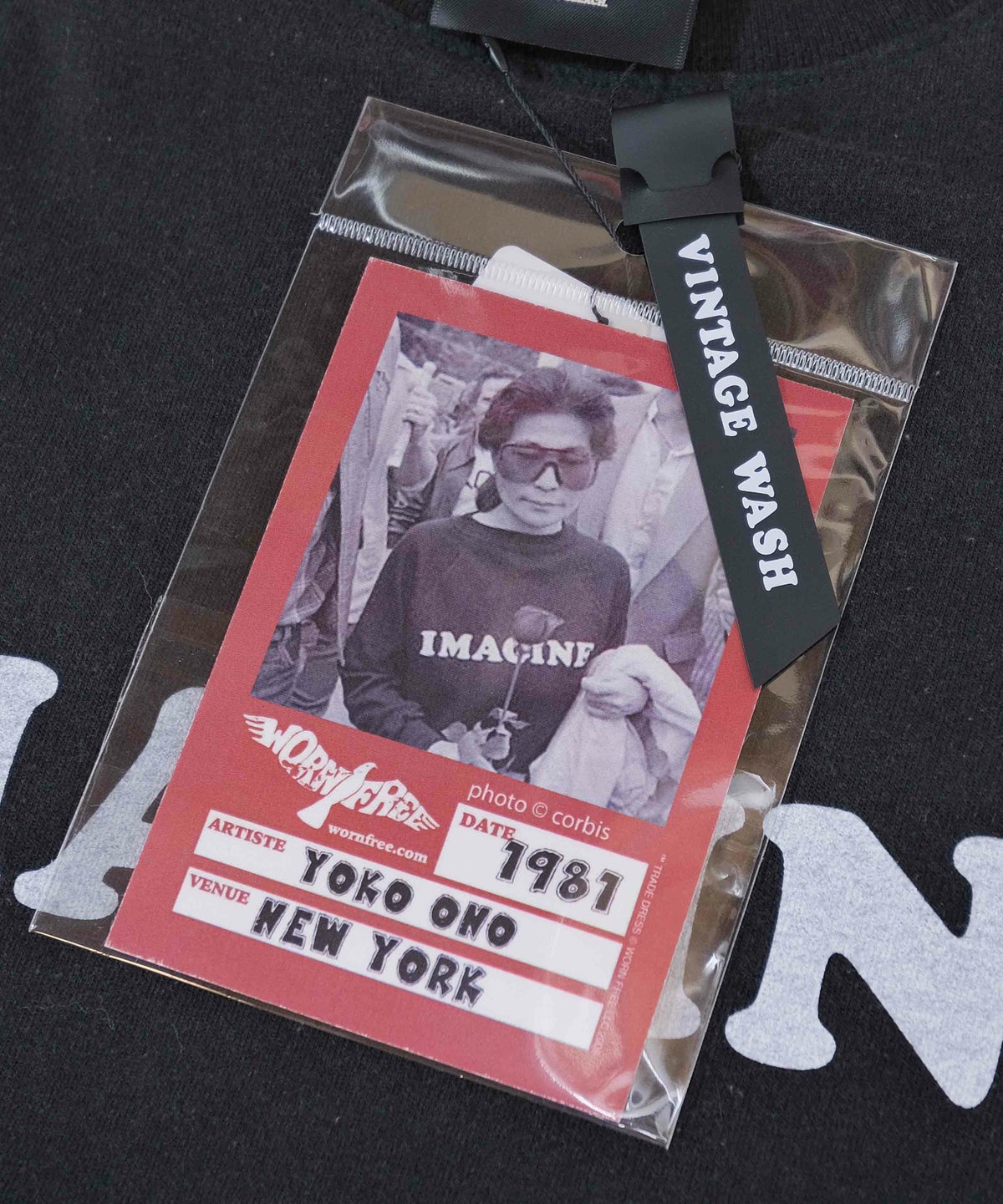 WORN FREE｜"IMAZINE"TEE [[WFR-VTG-000010]][D]